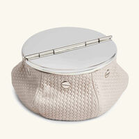 Laurence Bean Bag Ashtray Small White giobagnara laurence bean bag ashtray small white