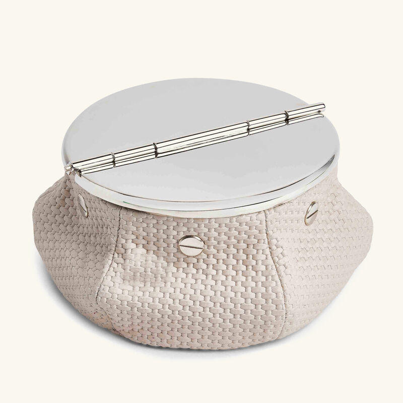 Laurence Bean Bag Ashtray Small White giobagnara laurence bean bag ashtray small white