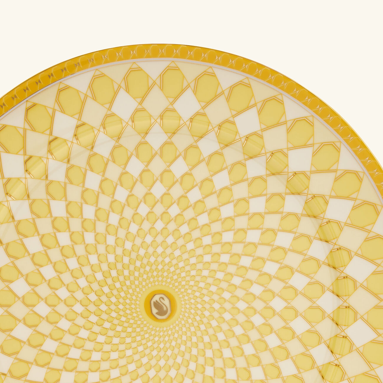 روزنتال طبق سيغنوم جونكيل كبير دائري أصفر 33 سم