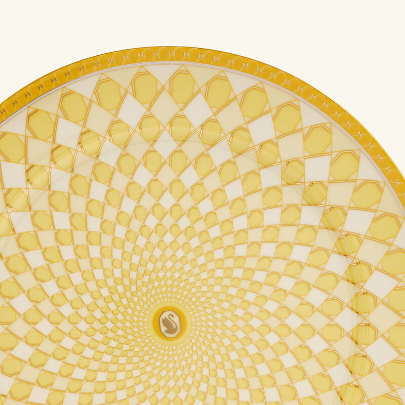 روزنتال طبق سيغنوم جونكيل كبير دائري أصفر 33 سم