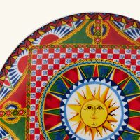 Carretto Sun Dessert Plate Round 19cm Set Of 2 dolce gabbana casa carretto sun dessert plate round 19cm set of 2
