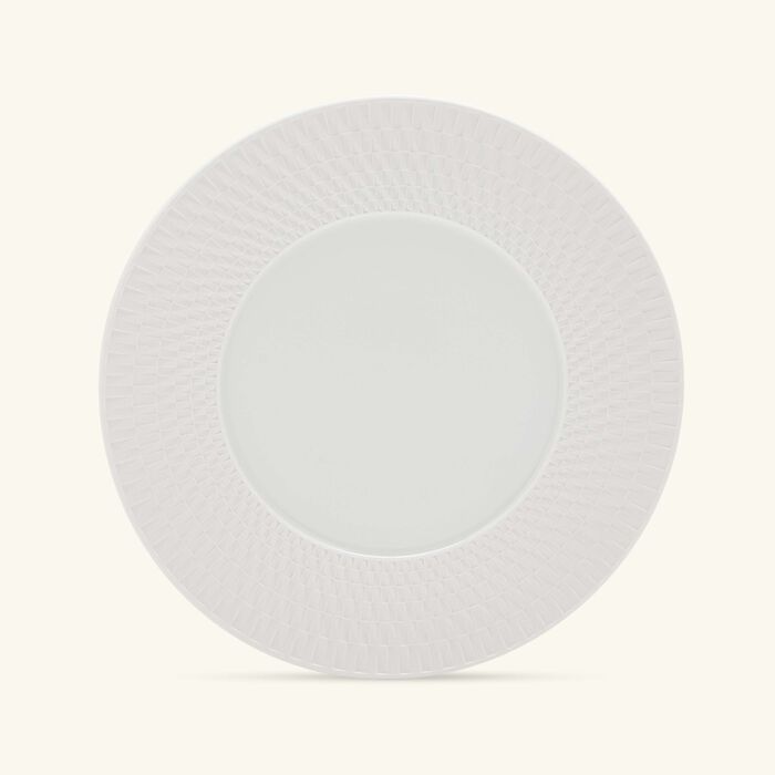 bernardaud twist salad plate round white 21cm