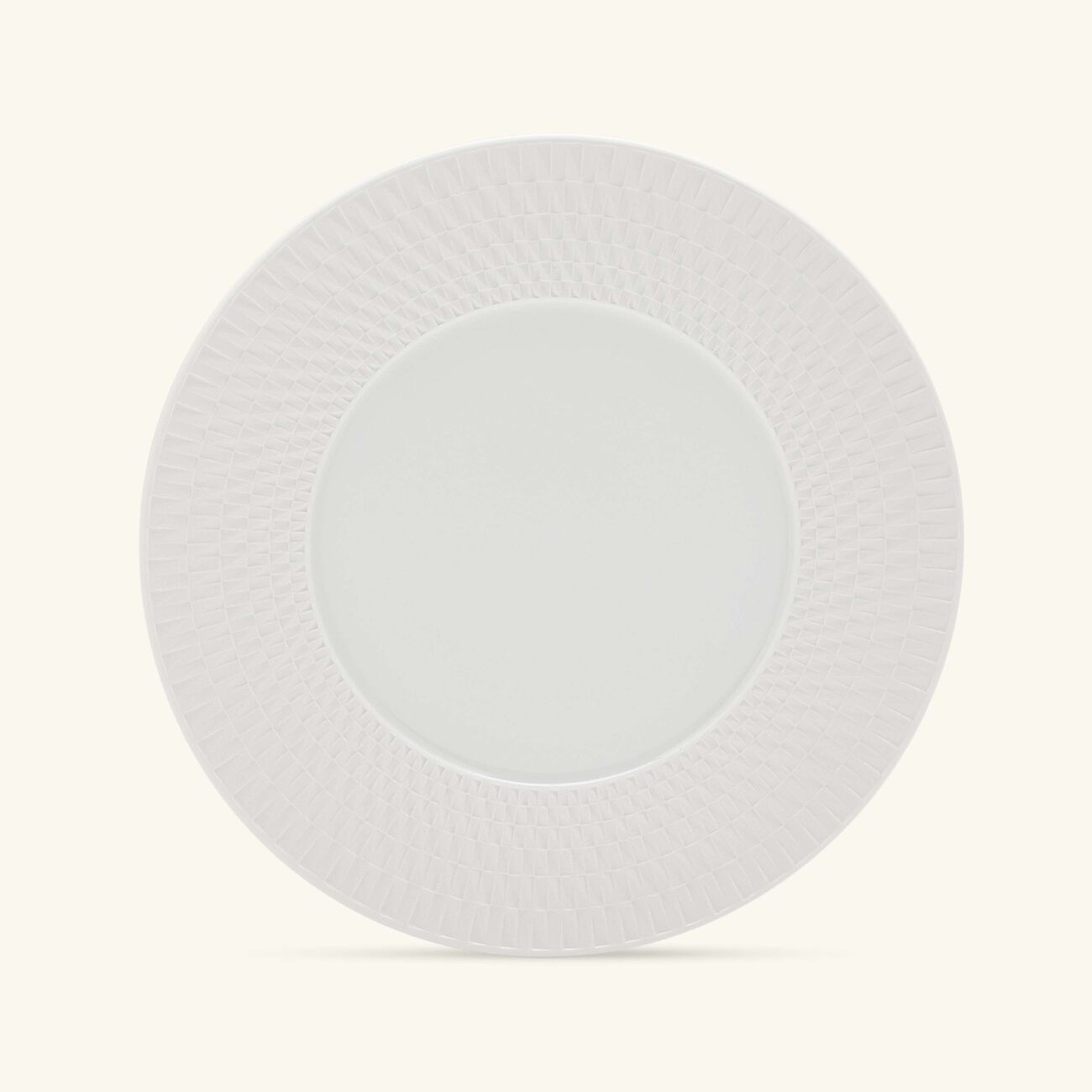 Twist Salad Plate Round White 21cm bernardaud twist salad plate round white 21cm
