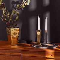 Medusa Vase Medium Gold versace medusa vase medium gold