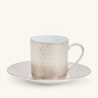 طقم ديفاين مؤلف من 4 فناجين للقهوة مع صحونها باللون الأبيض برناردو طقم ديفاين مؤلف من 4 فناجين للقهوة مع صحونها باللون الأبيض