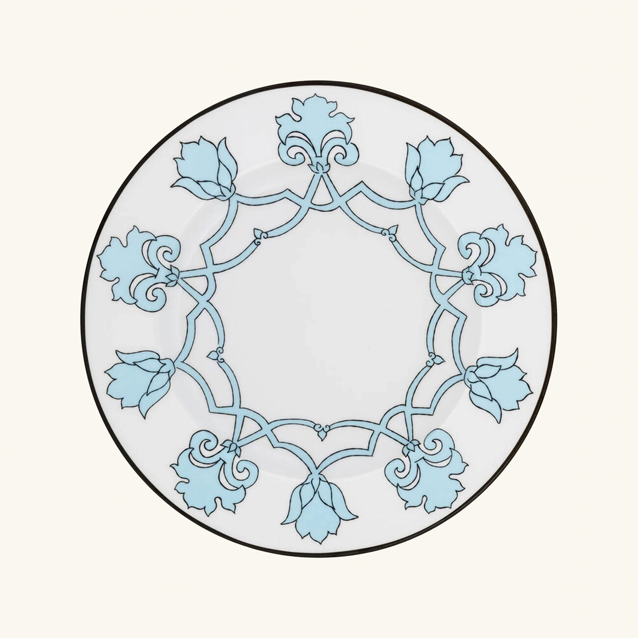 بينتو باريس طبق الطعام جايبور دائري أزرق فاتح 26 سم