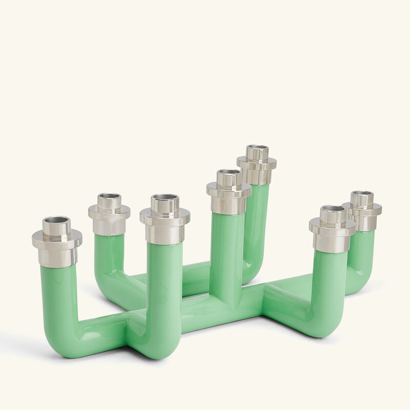 Pompidou Candelabra Green jonathan adler pompidou candelabra green