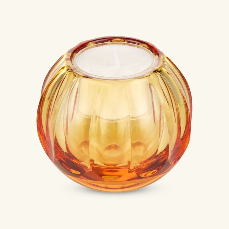 Votive Candle Holder Orange Small mario cioni c votive candle holder orange small