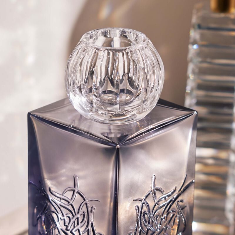 mario cioni   c love smoke vase   candleholder clear