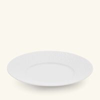 bernardaud ecume bread   butter plate round white 16cm