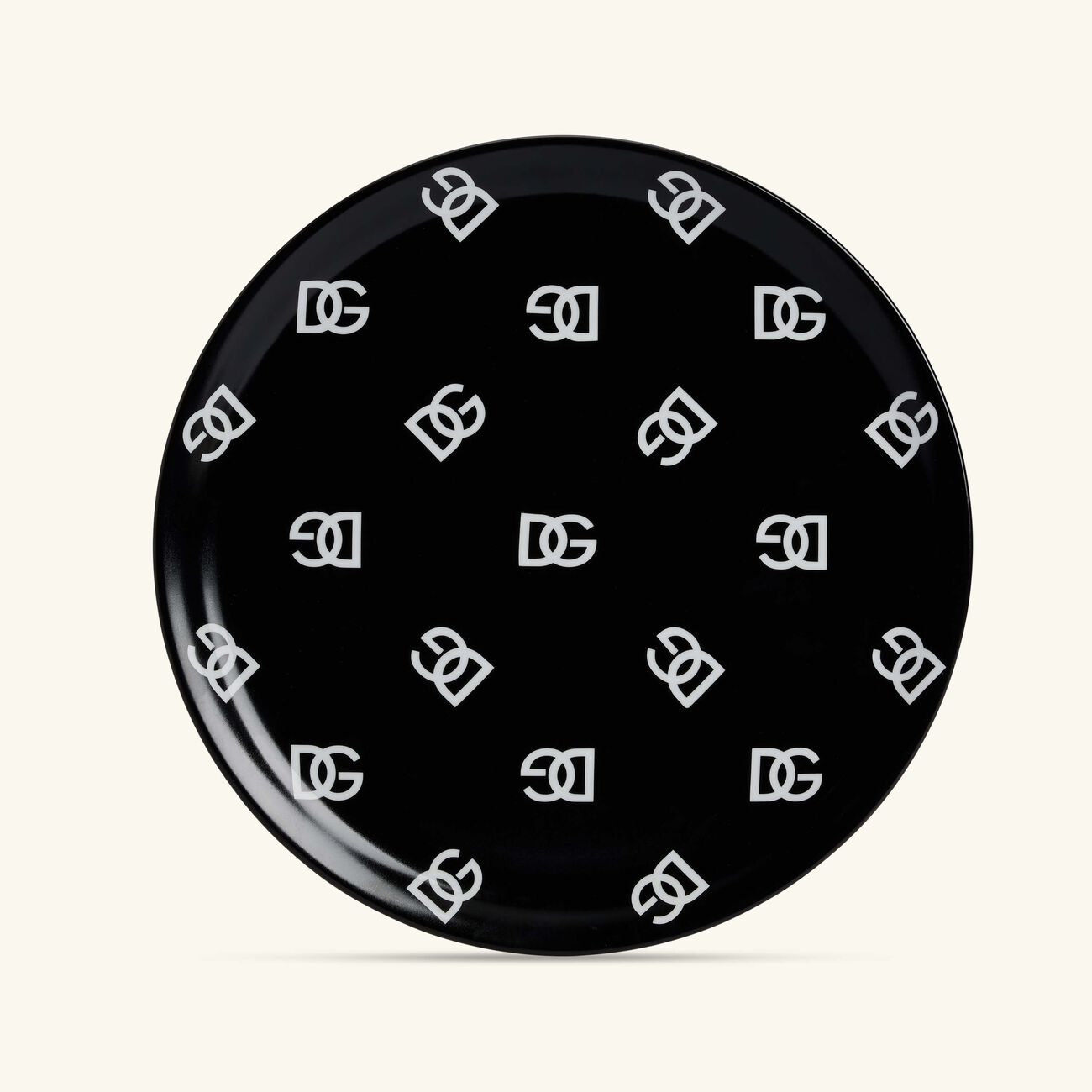 DG Logo Pizza Plate Round 32cm dolce gabbana casa dg logo pizza plate round 32cm