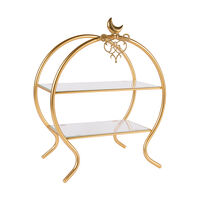 Extravaganza Gold 2-Tier Pastry Stand, small