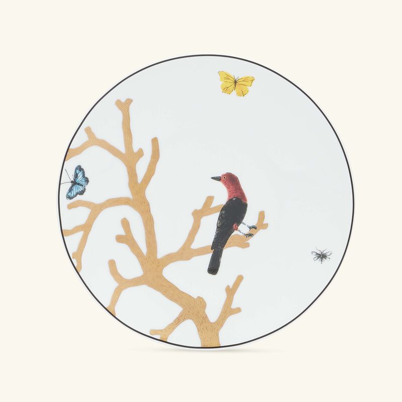 برناردو طبق الخبز والزبدة أو زوازو دائري باللون الذهبي 16 سم