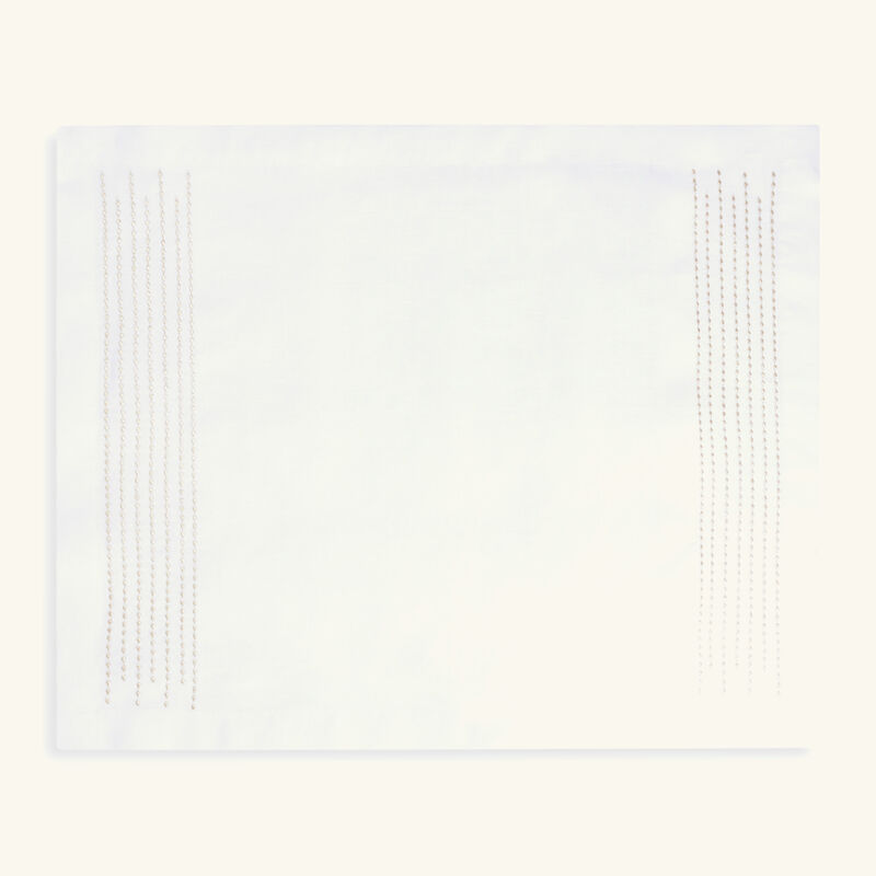 catherine denoual palazzo placemat white