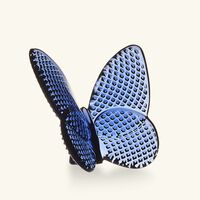 baccarat papillon lucky butterfly diamant figurine mini blue