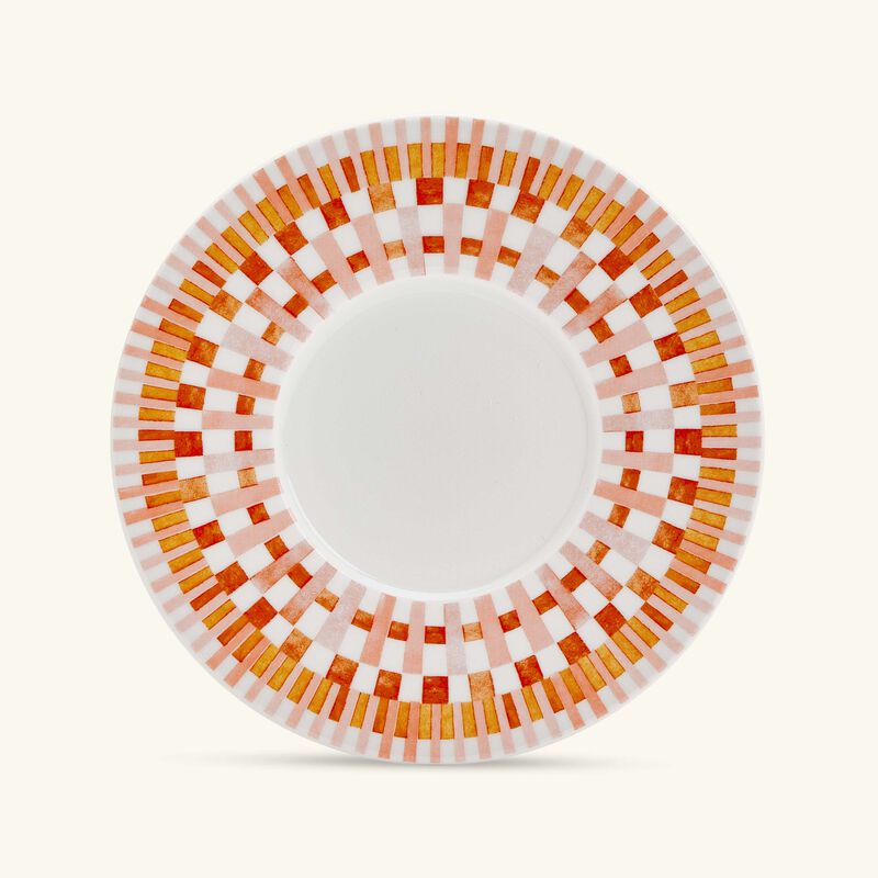 Terra Rosa Tea Cup & Saucer Orange Set Of 4 bernardaud terra rosa tea cup saucer orange set of 4