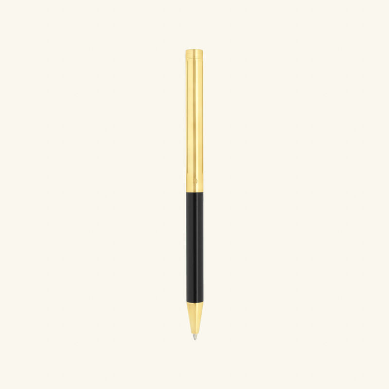 st dupont classique ballpoint pen black