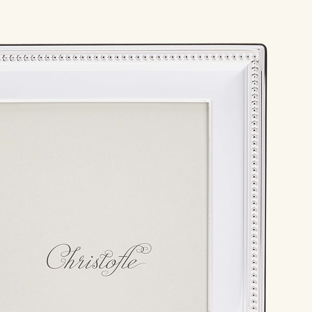 christofle perles picture frame silver 13x18cm