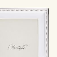 christofle perles picture frame silver 13x18cm