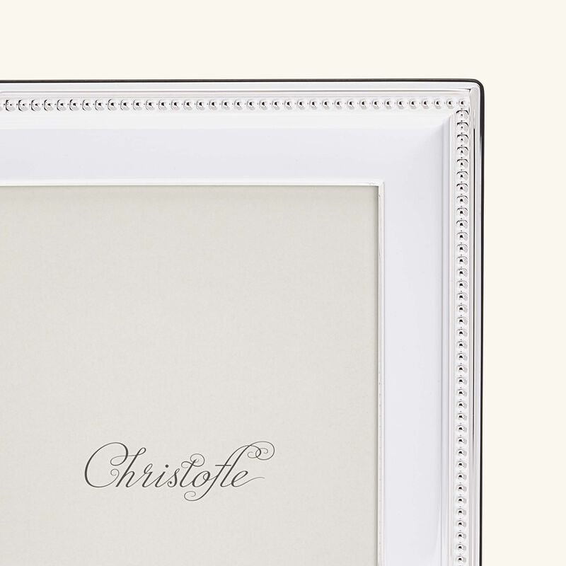 christofle perles picture frame silver 13x18cm