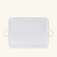 christofle vertigo serving tray rectangular large silver plated