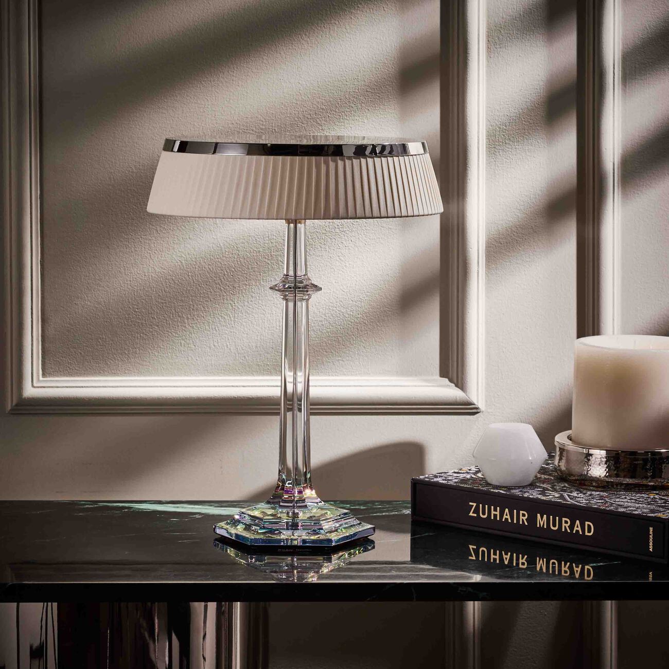 baccarat bon jour versailles lamp large limited edition