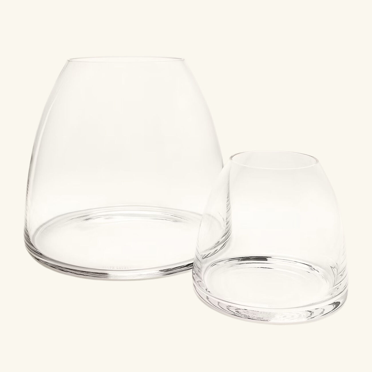 Sloane Vase Round Small Clear ralph lauren home sloane vase round small clear