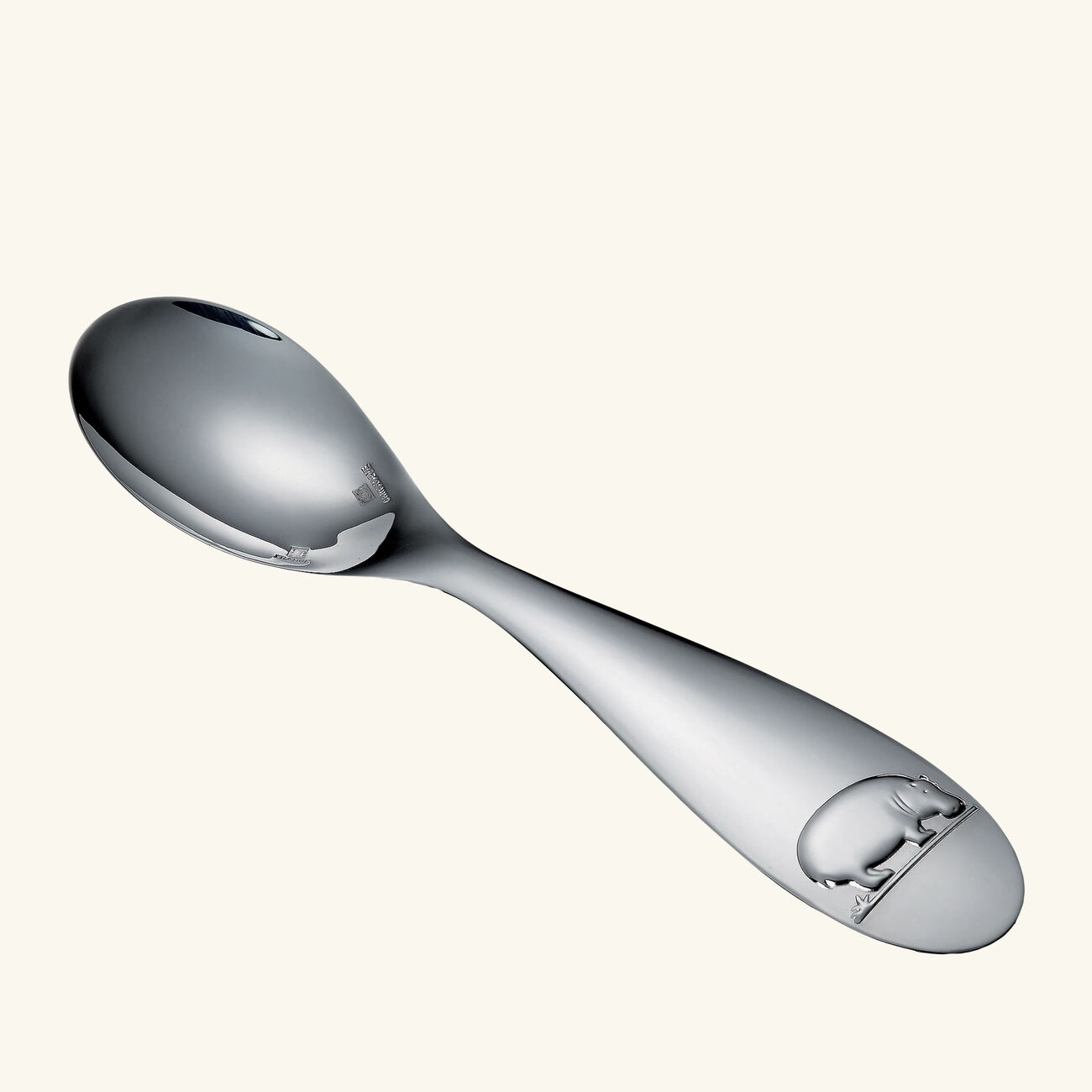 كريستوفل ملعقة سافان للأطفال باللون الفضي