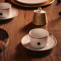 bernardaud tea cup   saucer white set of 2