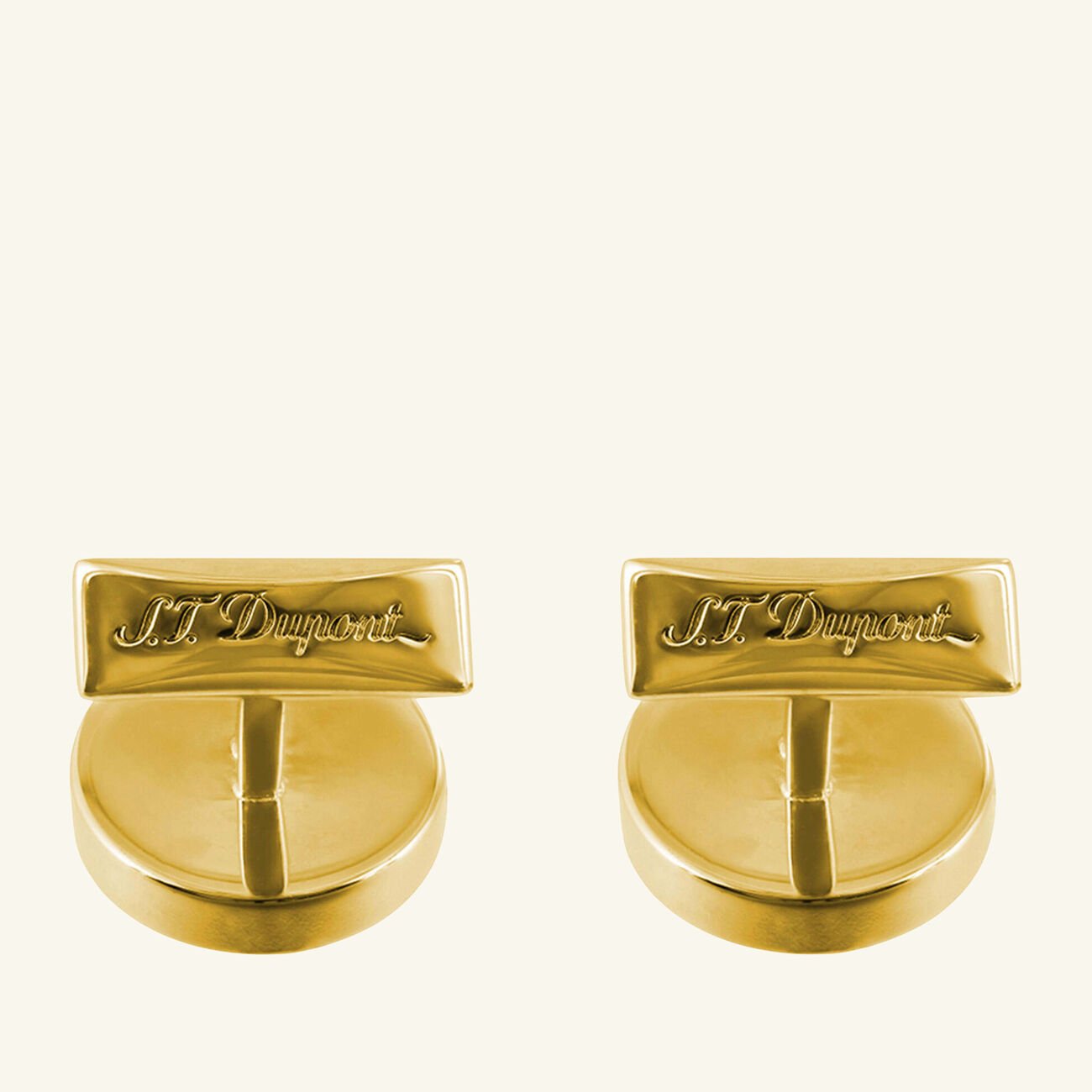 Cufflinks Gold st dupont cufflinks gold