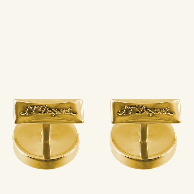 Cufflinks Gold st dupont cufflinks gold