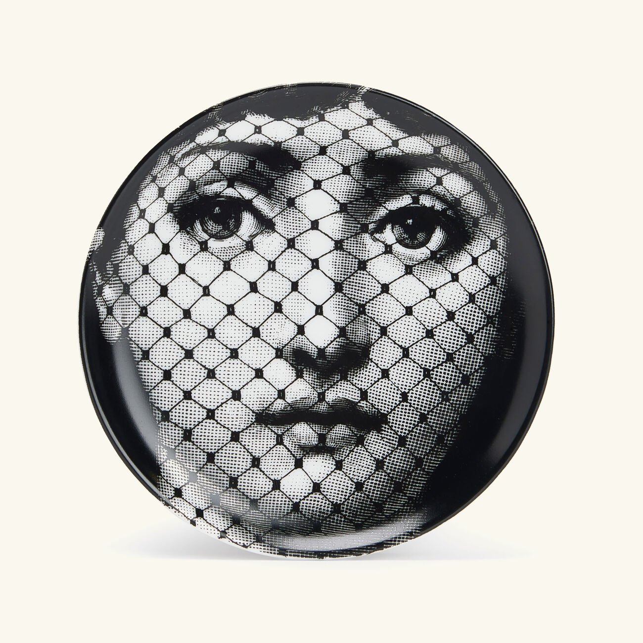 Tema e Variazioni No.78 Coaster Grey fornasetti tema e variazioni no 78 coaster grey