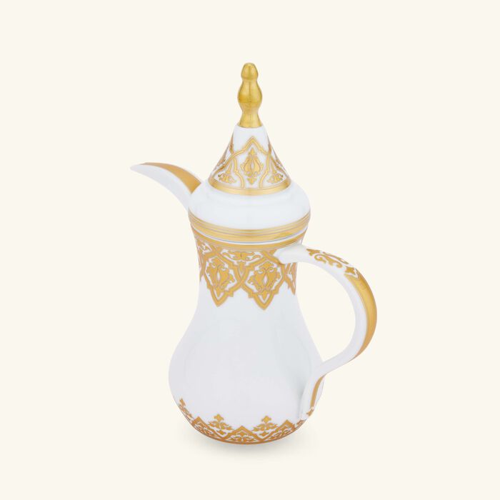 bernardaud venise coffee pot gold