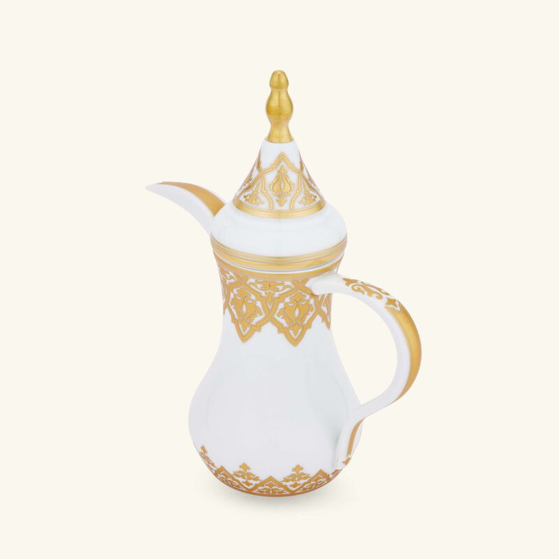 bernardaud venise coffee pot gold
