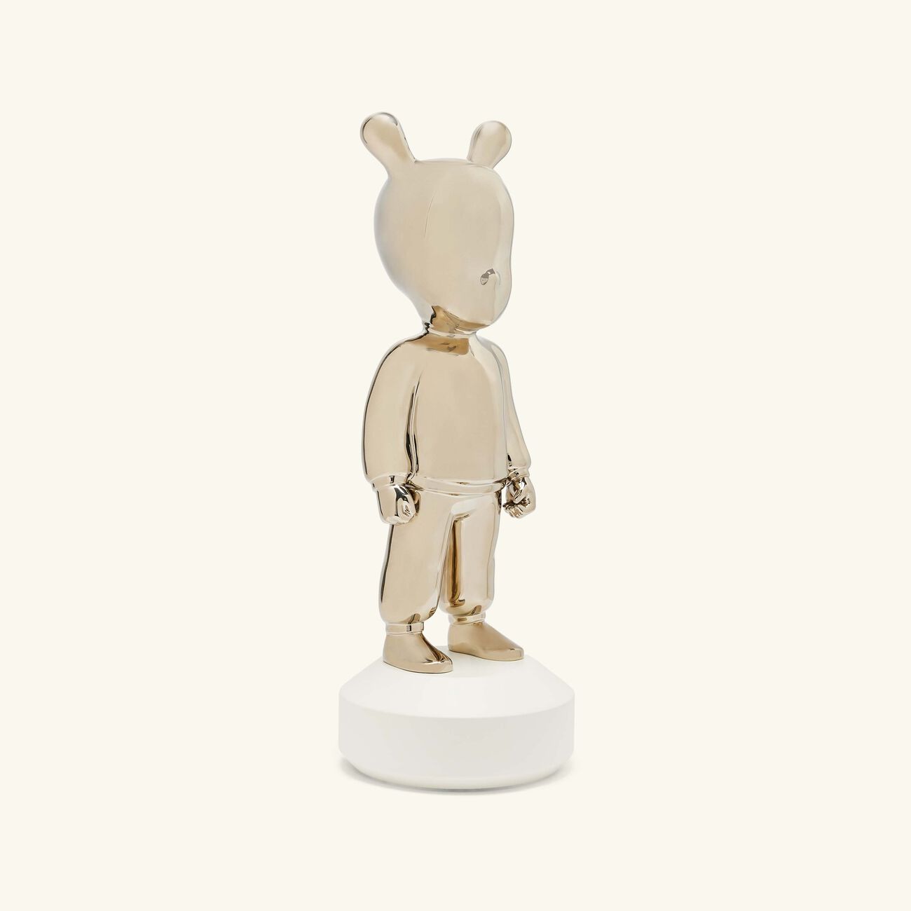 The Guest Sculpture Large Silver lladro the guest sculpture large silver