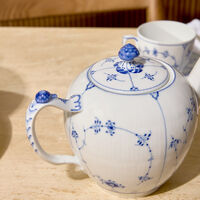 Blue Fluted Plain Teapot White royal copenhagen blue fluted plain teapot white