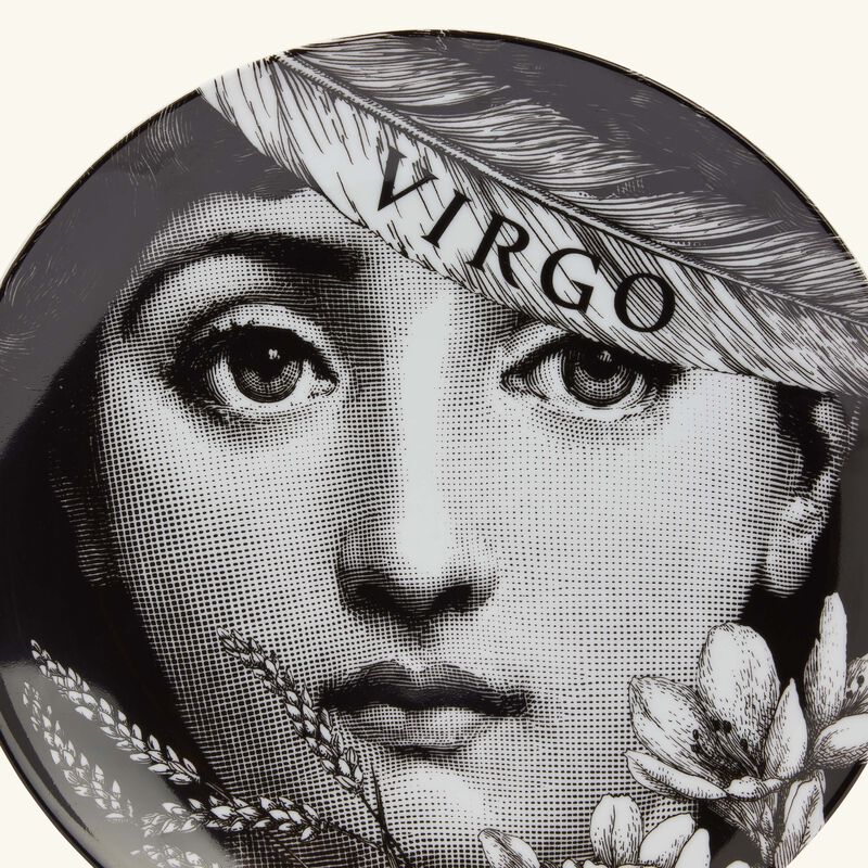 fornasetti tema e variazioni no 353 virgo wall plate