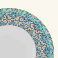 haviland portofino dessert plate round blue 22cm set of 4