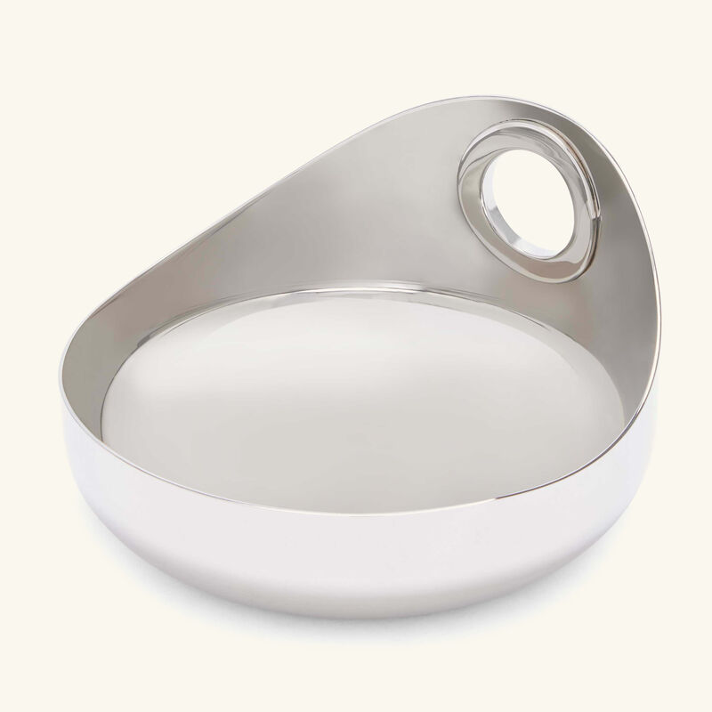 Oh De Christofle Serving Bowl Small Stainless Steel oh de christofle serving bowl small stainless steel