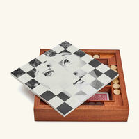 Viso Briarwood Chess Board fornasetti viso briarwood chess board