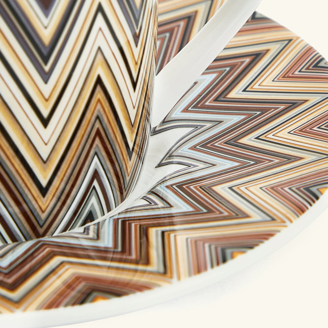 missoni home zig zag jarris coffee cup   saucer pattern set of 6