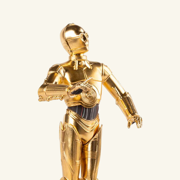 لادرو تمثال c 3po باللون الذهبي