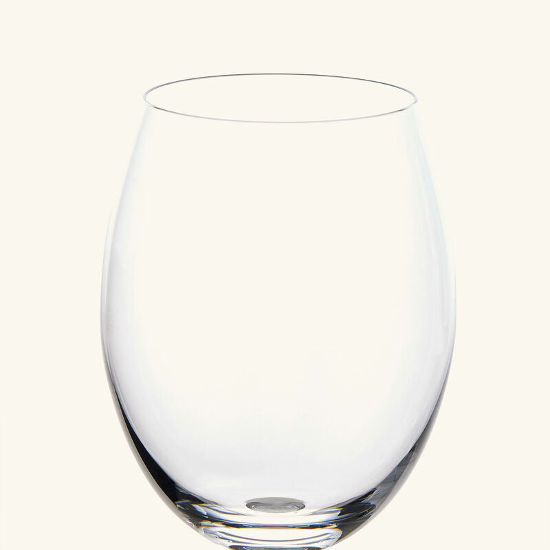 baccarat oenologie bordeaux wine glass clear set of 2