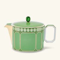 روزنتال مجموعة سيغنوم فيرن للشاي من 5 قطع باللون الأخضر