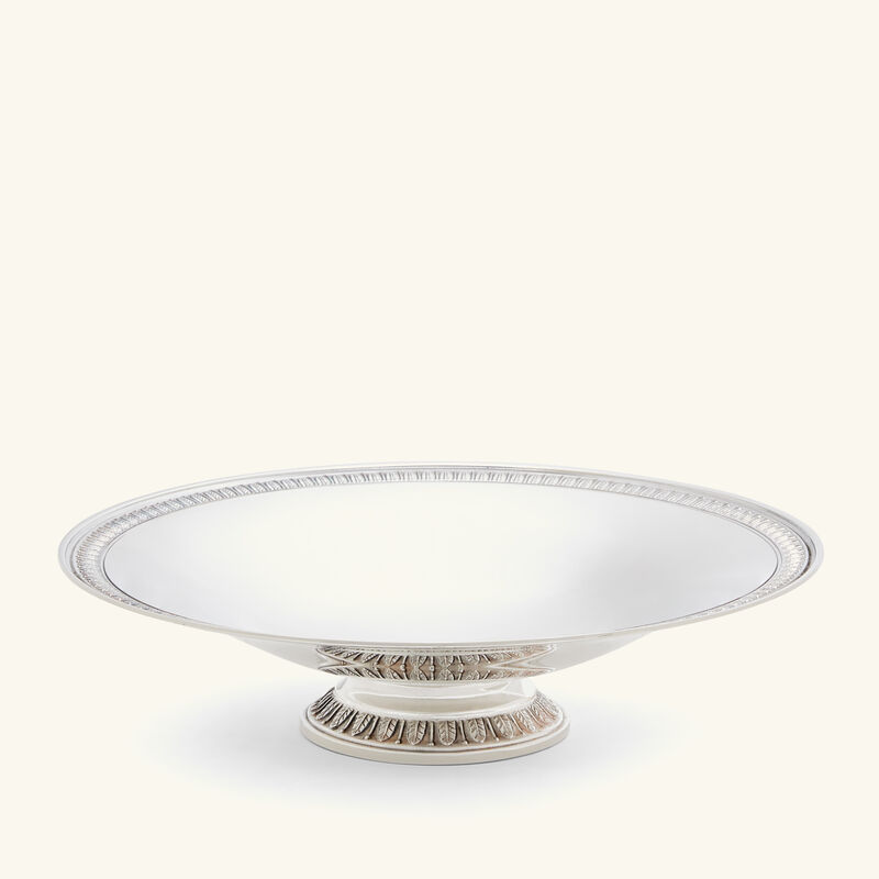 Malmaison Serving Platter Silver Plated 18cm christofle malmaison serving platter silver plated 18cm