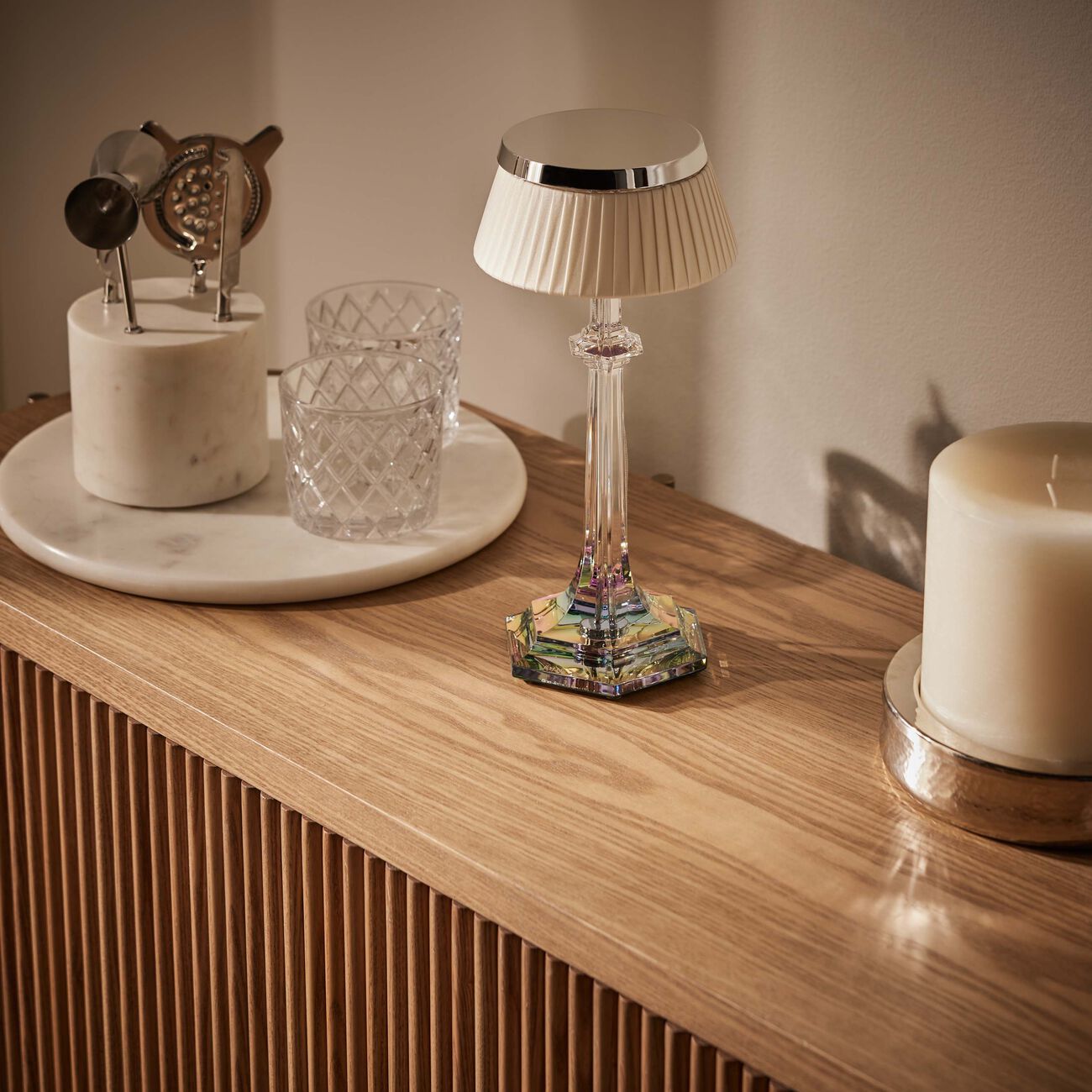 baccarat bon jour versailles lamp small limited edition