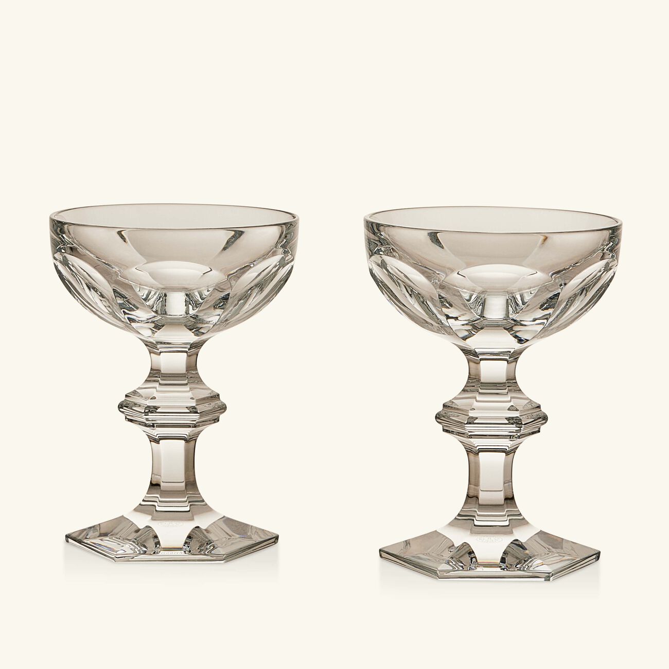 باكارا طقم هاركورت 1841 مؤلف من كوبين للمشروب باللون الشفاف