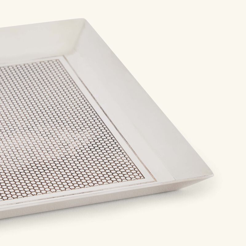 christofle madison 6 mail tray silver plated