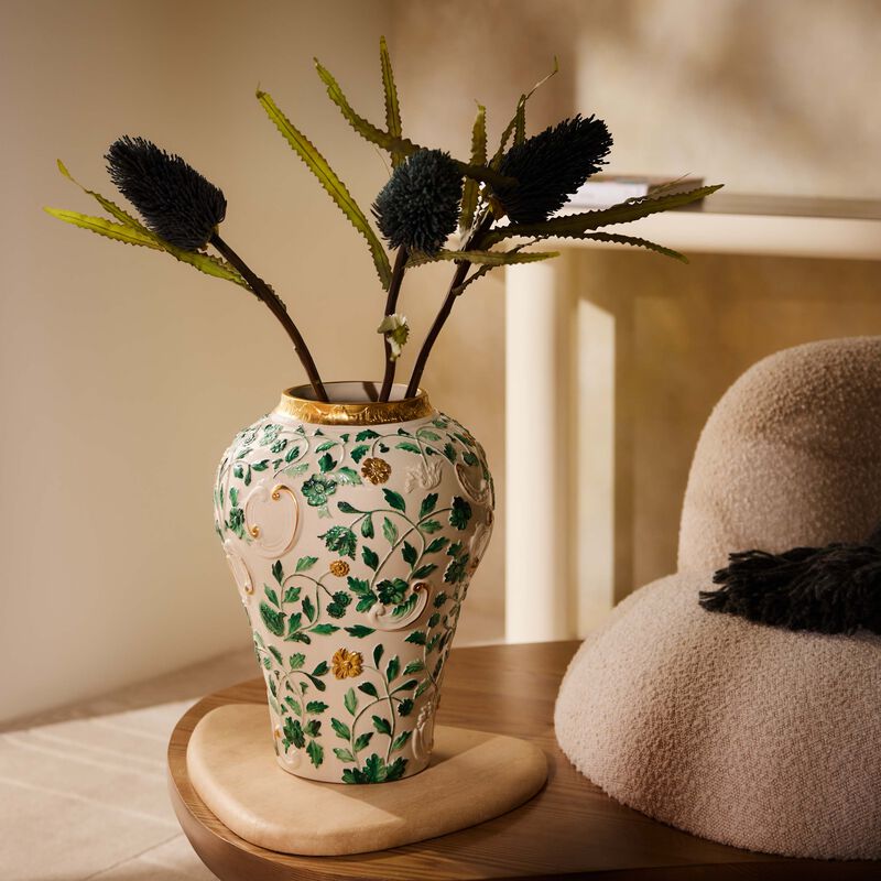 فيلاري مزهرية تاورمينا الكبيرة باللون الأخضر