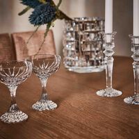 baccarat massena champagne glass clear set of 2